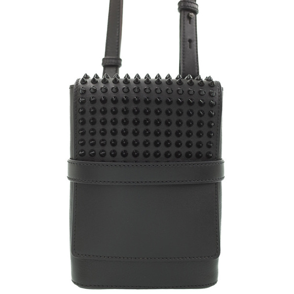 Christian Louboutin Benech Reporter Spike Shoulder Bag - Picture 1 of 8